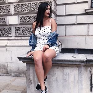 Zara Polka Dot Mini Dress